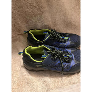 Merrell‎ women's Trail Running Shoes - Blue and Lime